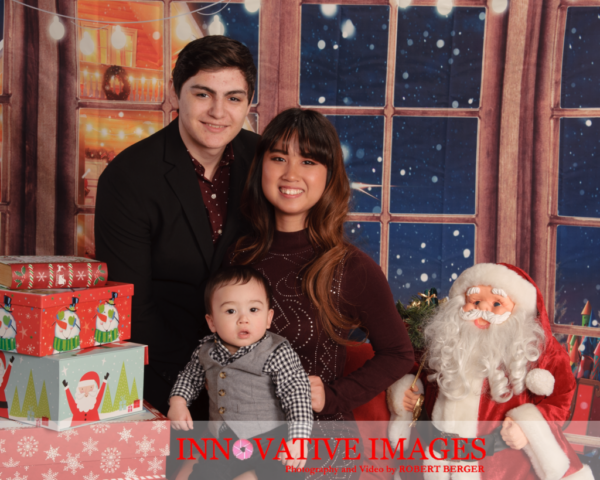 Family Portrait Studio for Christmas Houston TX